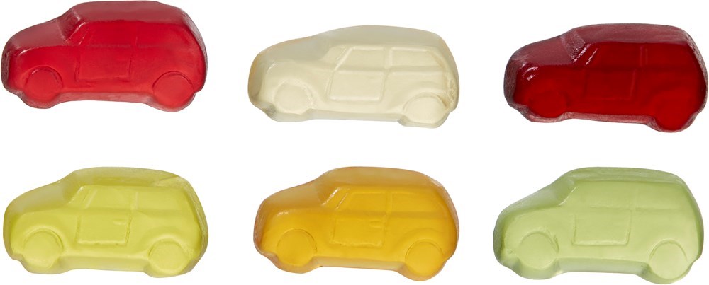 Fruchtgummi STANDARD 10 g, im konventionellen Tütchen