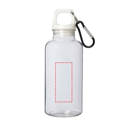 Oregon 400 ml RCS-zertifizierte Trinkflasche aus recyceltem Kunststoff mit Karabiner
