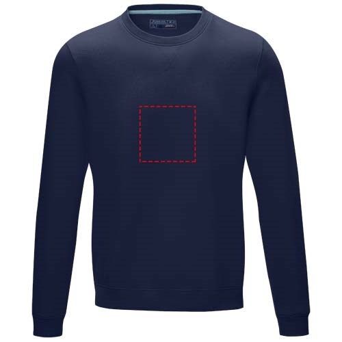 Jasper Pullover mit Rundhalsausschnitt aus GOTS- und GRS-zertifiziertem Bio-Material für Herren
