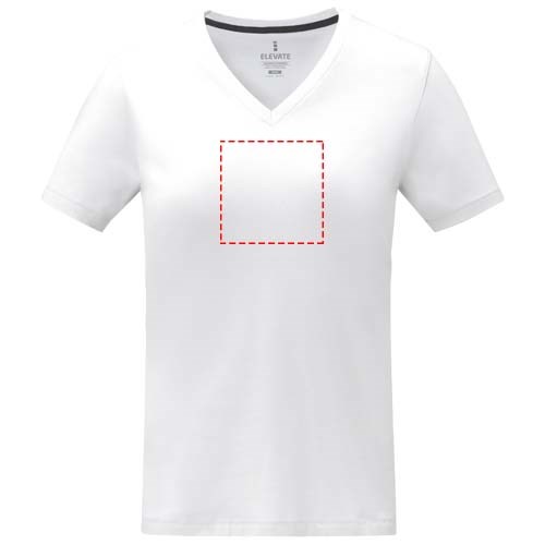 Somoto T-Shirt mit V-Ausschnitt für Damen