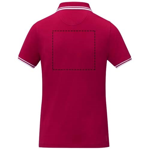 Amarago Polo mit abgesetztem Rand für Damen