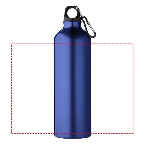 Oregon matte 770 ml Aluminium Trinkflasche mit Karabiner