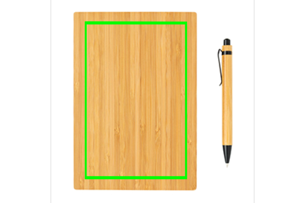 A5 Bambus Notizbuch & Stift