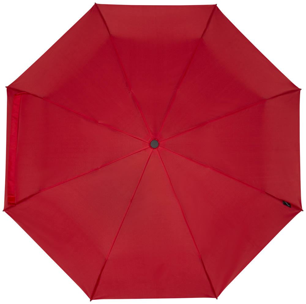 Birgit 21'' faltbarer winddichter Regenschirm aus recyceltem PET