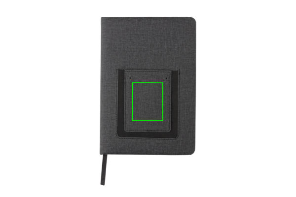 Deluxe A5 Notizbuch mit Telefontasche