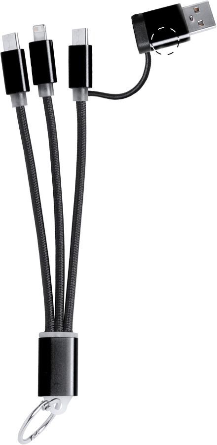 Frecles - Ladekabel-Schlüsselanhänger