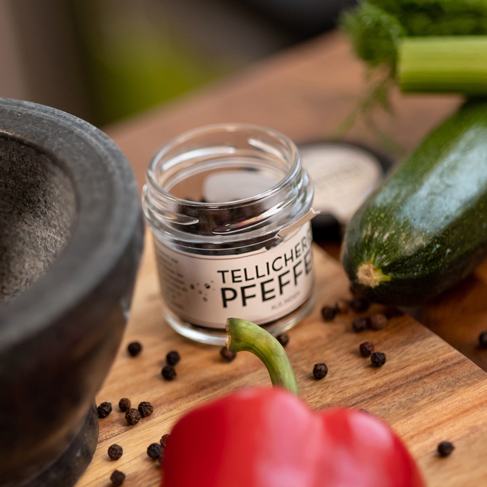Gewürz Tellicherry Pfeffer