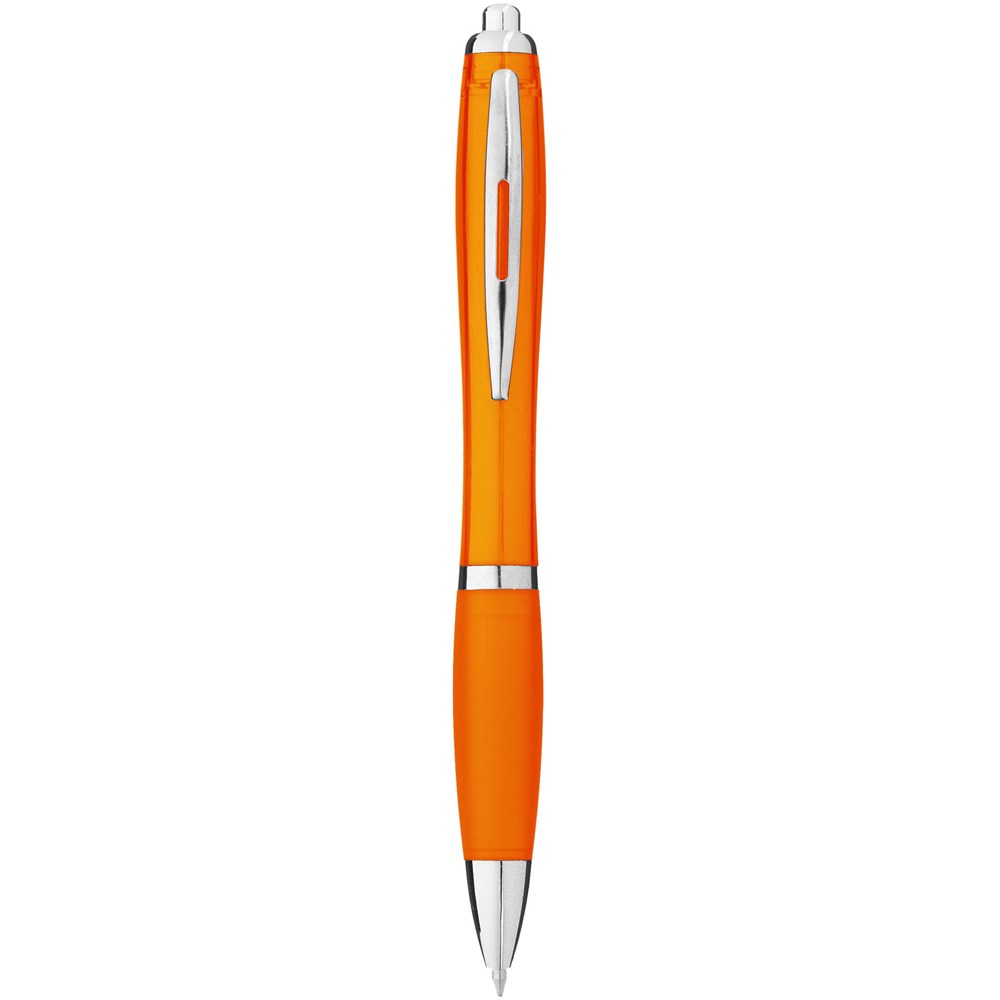 Nash Kugelschreiber mit farbigem Schaft und Griff