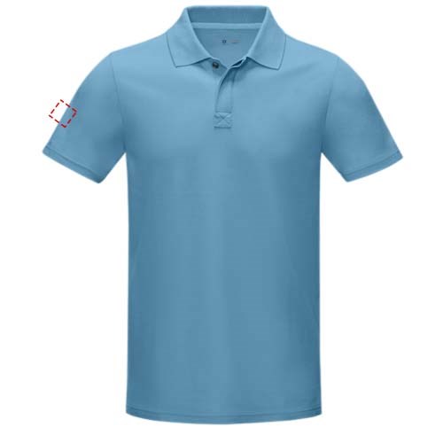Graphite Poloshirt aus GOTS-zertifizierter Bio-Baumwolle für Herren