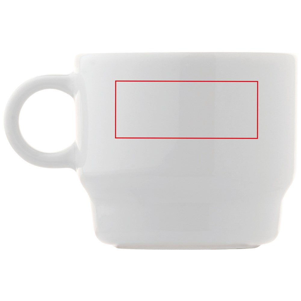 Tasse Dreieck Teller Satellite 150ml