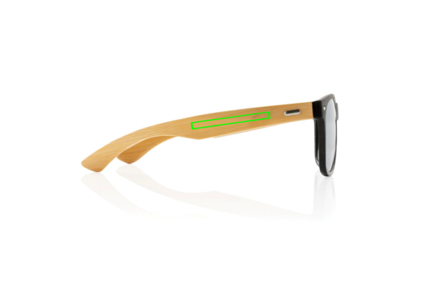 Sonnenbrille aus Bambus und RCS recyceltem Kunststoff