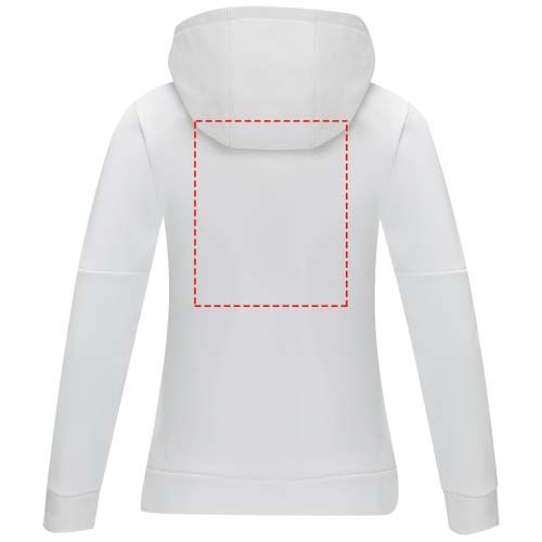 Sayan Kapuzenpullover mit halbem Reißverschluss für Damen