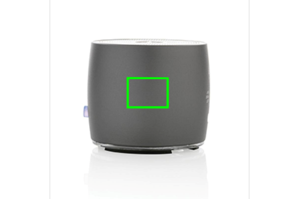 Swiss Peak 3W Basslautsprecher aus RCS recyceltem Aluminium