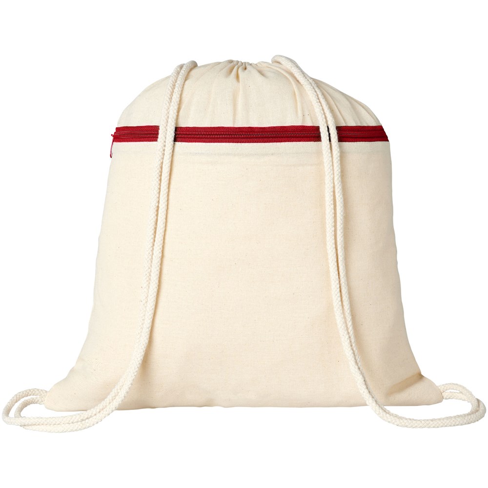 Oregon 100 g/m² Rucksack mit Reißverschluss und Kordelzug 5L