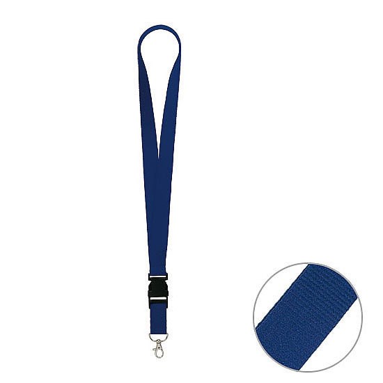 Schlüsselband/Lanyard "Standard", Bandbreite 25 mm mit Schnappverschluss