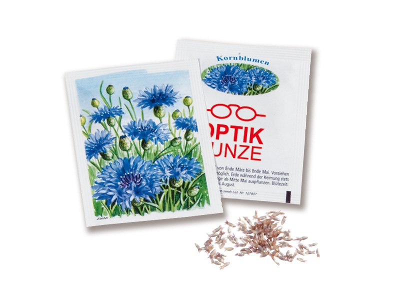 Samentüten Country Garden - Kornblume (inkl. Druck)