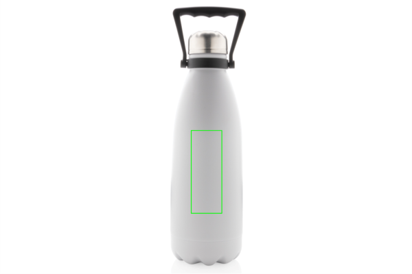 Große Vakuumflasche aus RCS recyceltem Stainless-Steel 1,5L