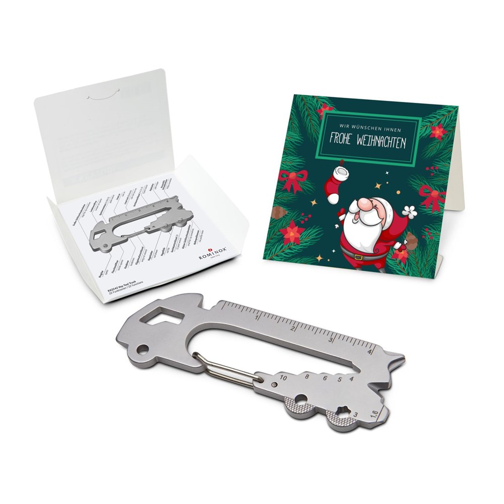 ROMINOX® Key Tool im Motiv-Mäppchen Frohe Weihnachten ROMINOX® Key Tool im Motiv-Mäppchen Frohe Weihnachten