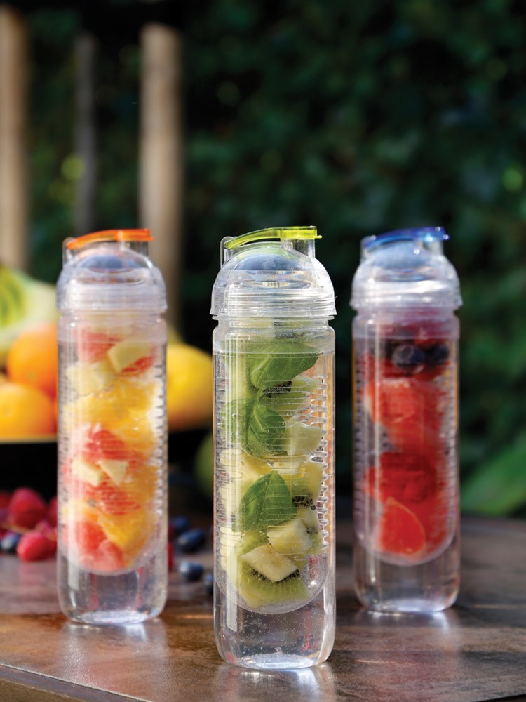 Wasserflasche mit Aromafach