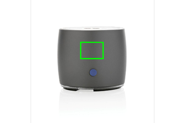 Swiss Peak 3W Basslautsprecher aus RCS recyceltem Aluminium