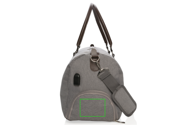 Wochenendtasche mit USB-Ausgang