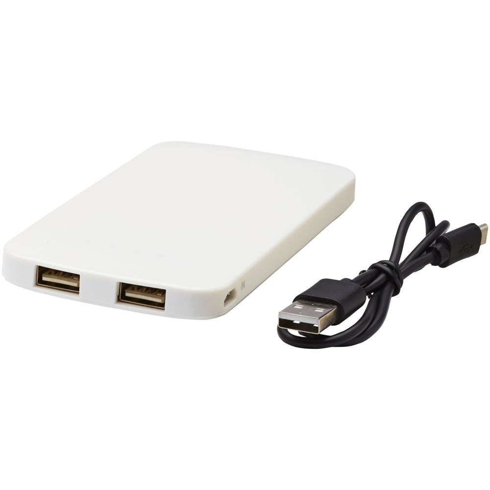 Zippy 4000 mAh flache Dual Powerbank