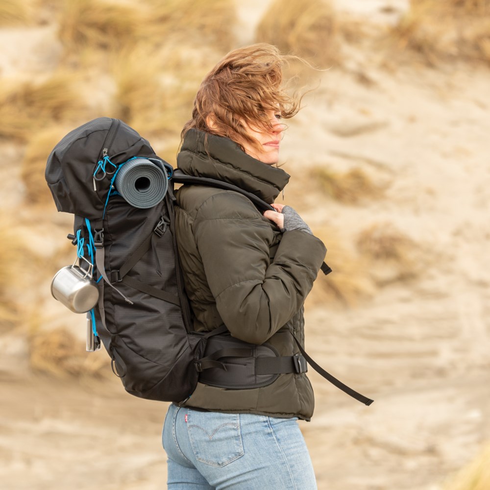 Explorer Ribstop großer Wanderrucksack 40L PVC frei