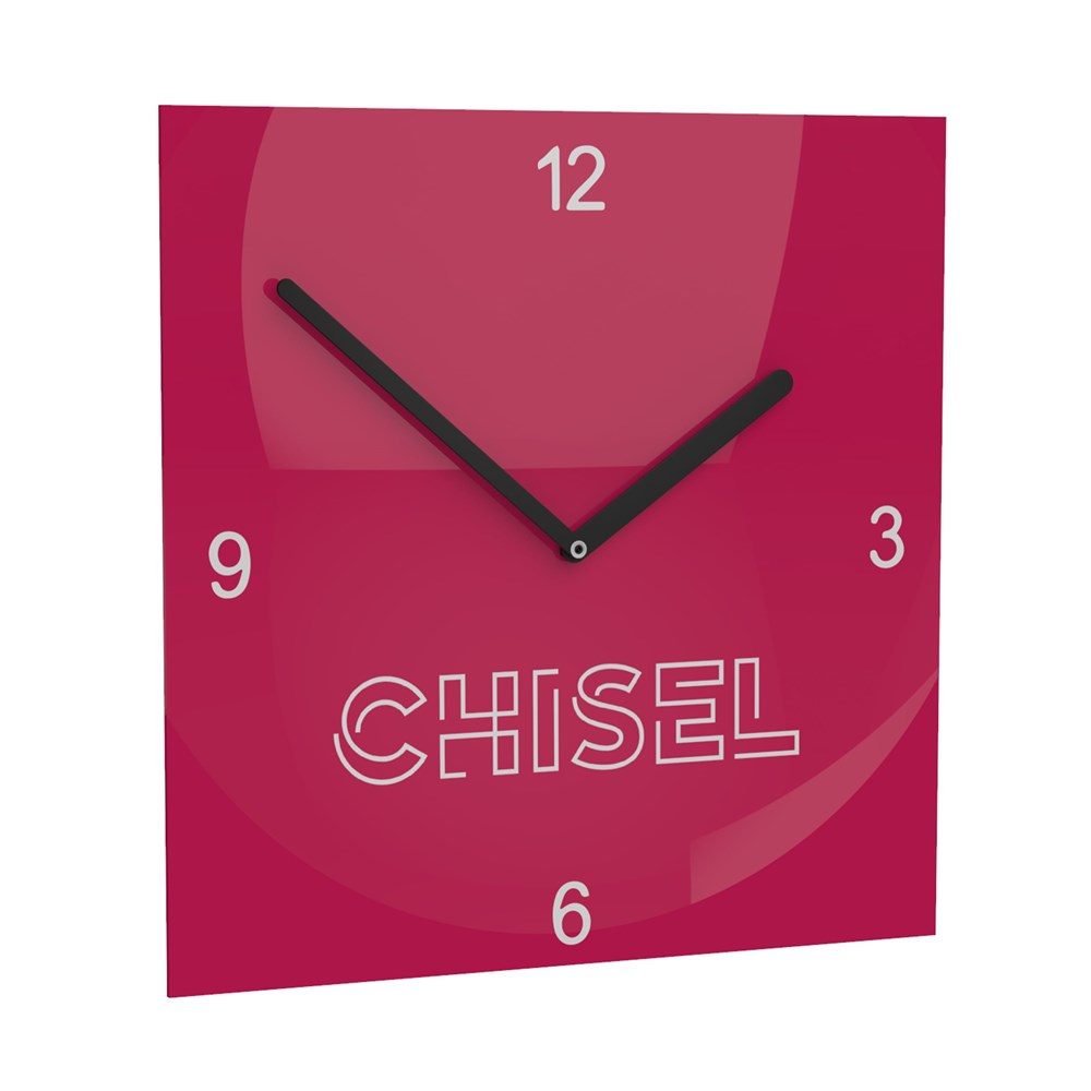 Horae Wall Clock Premium Square 250 x 250 mm