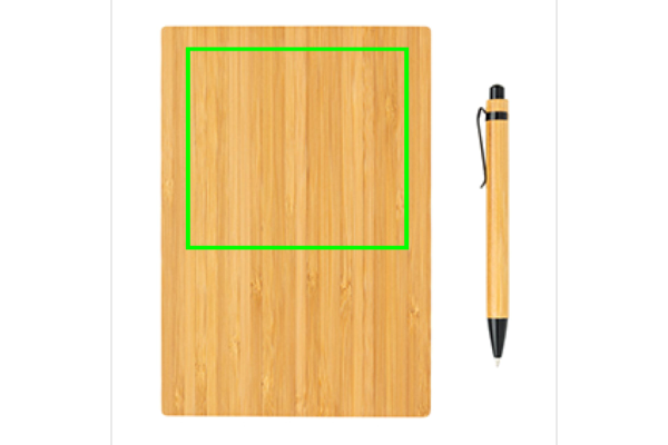 A5 Bambus Notizbuch & Stift
