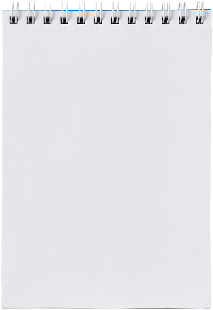 Desk-Mate® A5 Notizbuch mit Spiralbindung