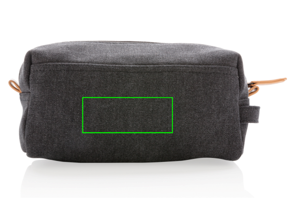 Canvas Kulturtasche, PVC-frei