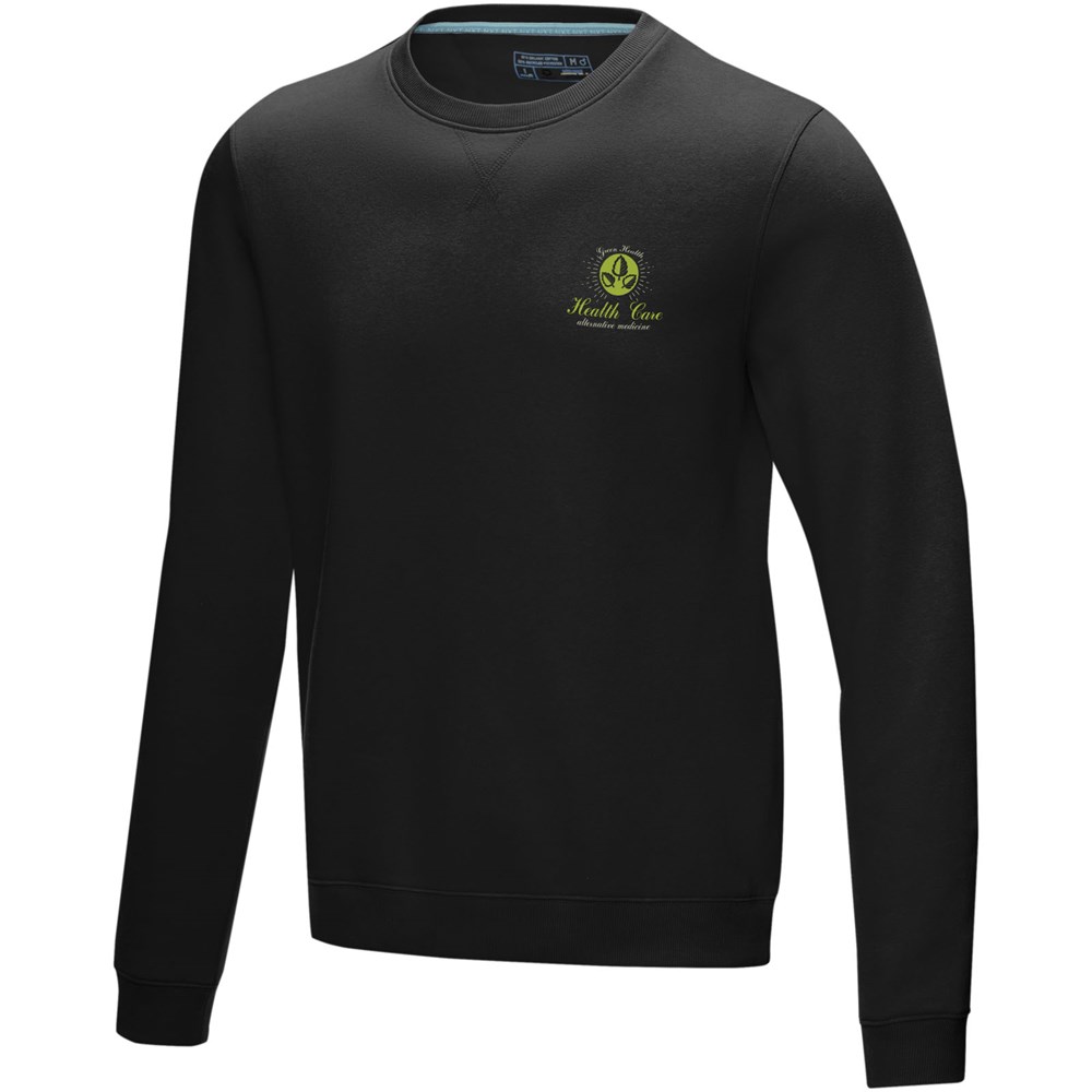 Jasper Pullover mit Rundhalsausschnitt aus GOTS- und GRS-zertifiziertem Bio-Material für Herren