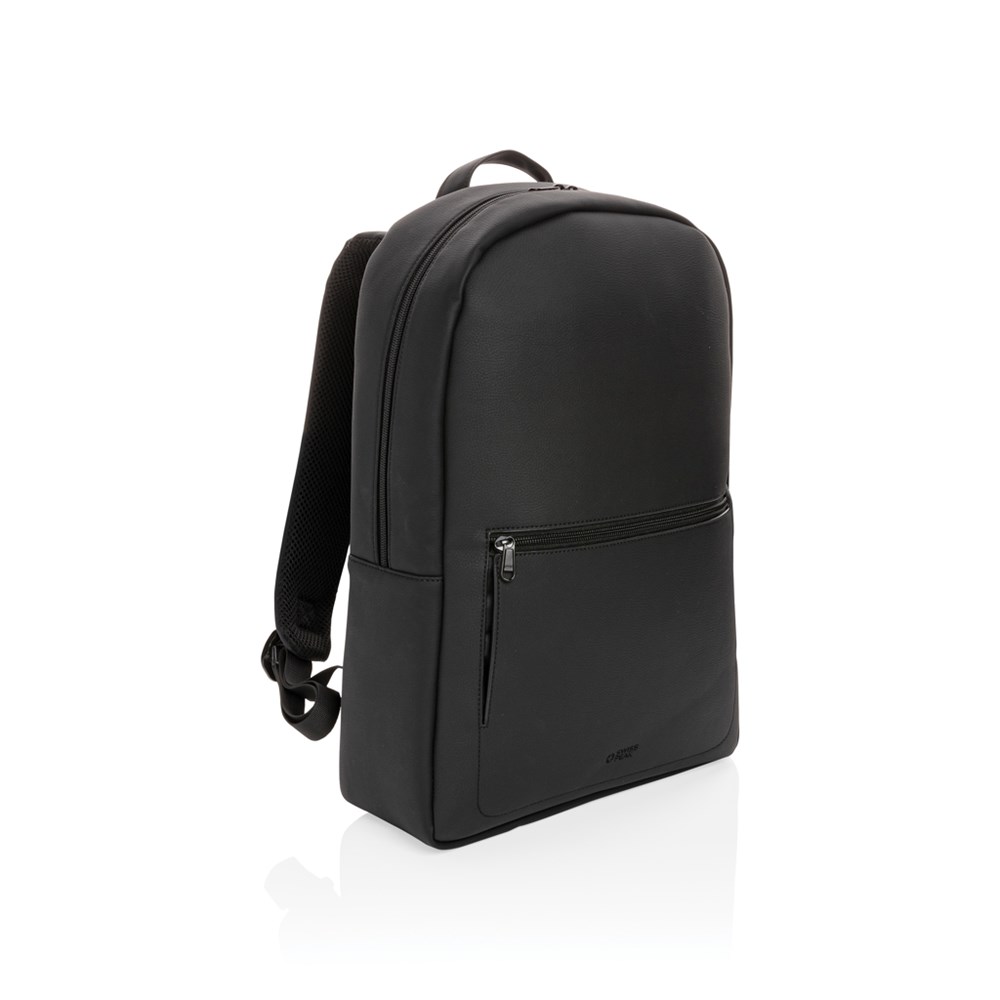 Swiss Peak Deluxe PU Laptop-Rucksack, PVC-frei