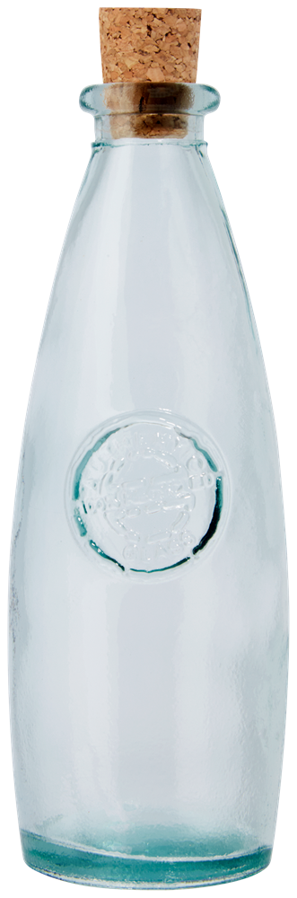Sabor 2-teiliges Set für Öl und Essig aus recyceltem Glas