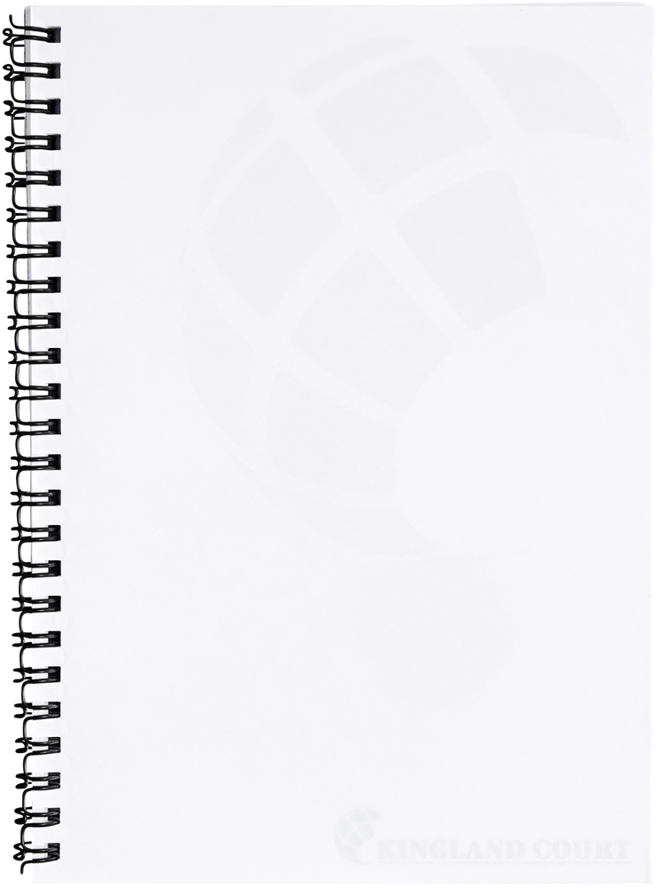 Desk-Mate® A4 Notizbuch mit Spiralbindung