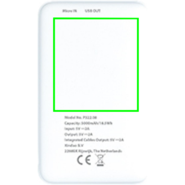 5.000 mAh Powerbank mit integriertem Kabel