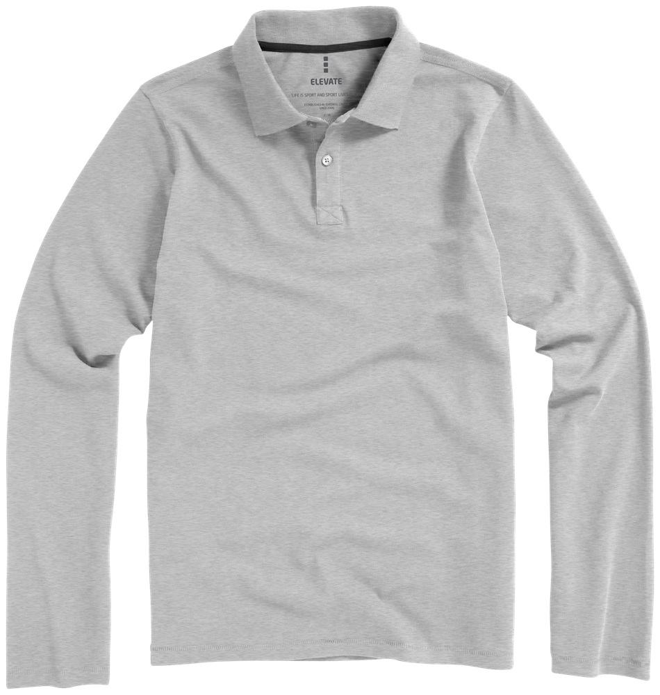 Oakville Langarm Poloshirt für Herren