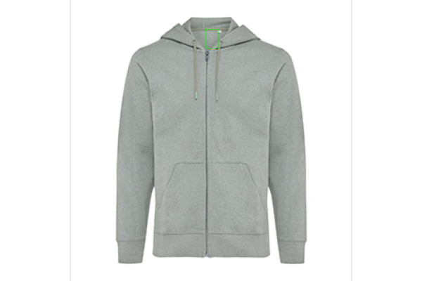 Iqoniq Abisko Zip-Kapuzenpullover aus recycelter Baumwolle