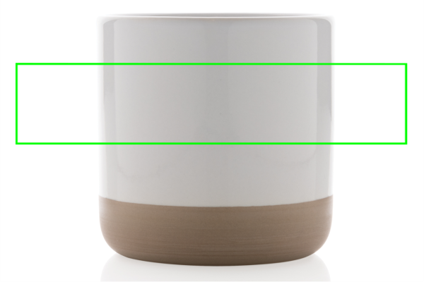 Becher aus glasiertem Keramik