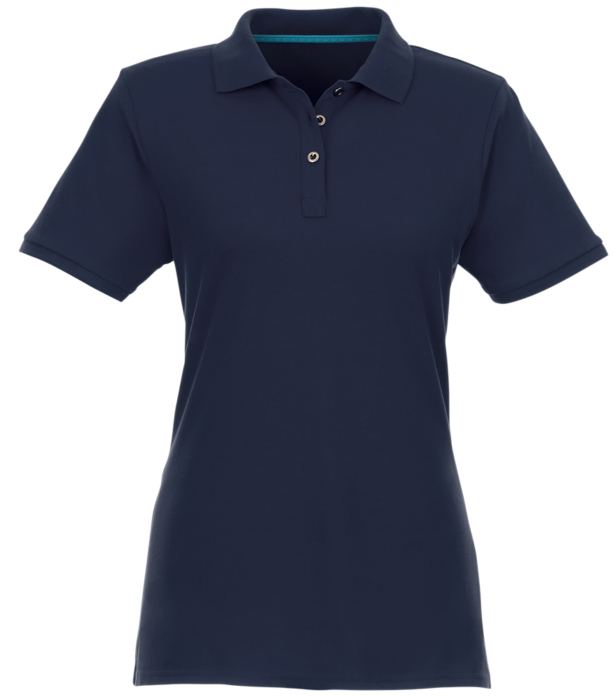 Beryl Poloshirt aus GOTS Bio-Recyclingmaterial GRS für Damen