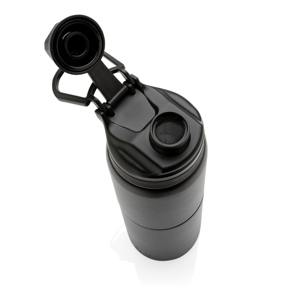 Swiss Peak  2-in-1 Stainless Steel Flasche mit Griff