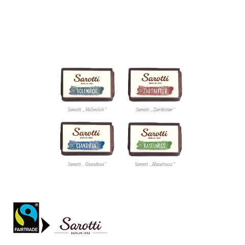 Adventskalender Weihnachtsbuch mit Sarotti Fairtrade®