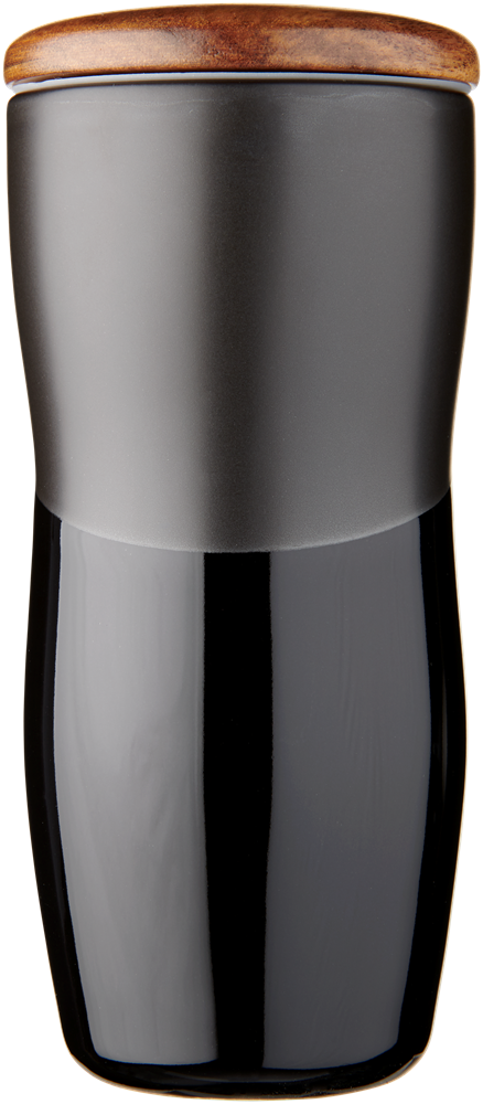 Reno 370 ml doppelwandiger Keramikbecher