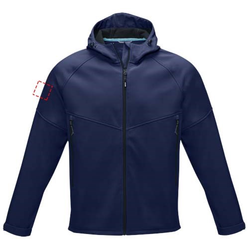 Coltan Softshelljacke aus recyceltem Material für Herren