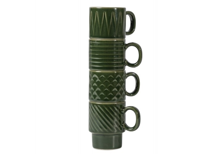 Sagaform Kaffee & Mehr Espressotasse 4-tlg. 100ml