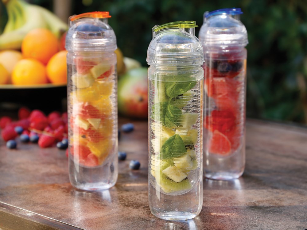 Wasserflasche mit Aromafach