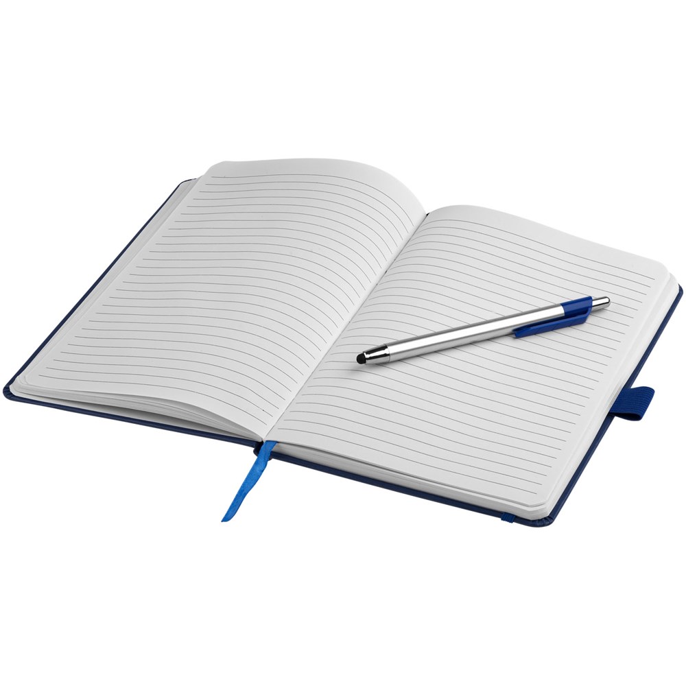 Crown A5 Notizbuch mit Stylus Kugelschreiber