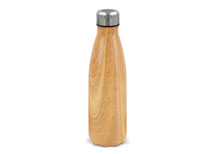 Isolierflasche Swing Holz-Edition mit Temperaturanzeige 500ml