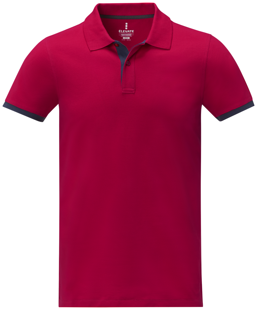 Morgan Polo für Herren, zweifarbig