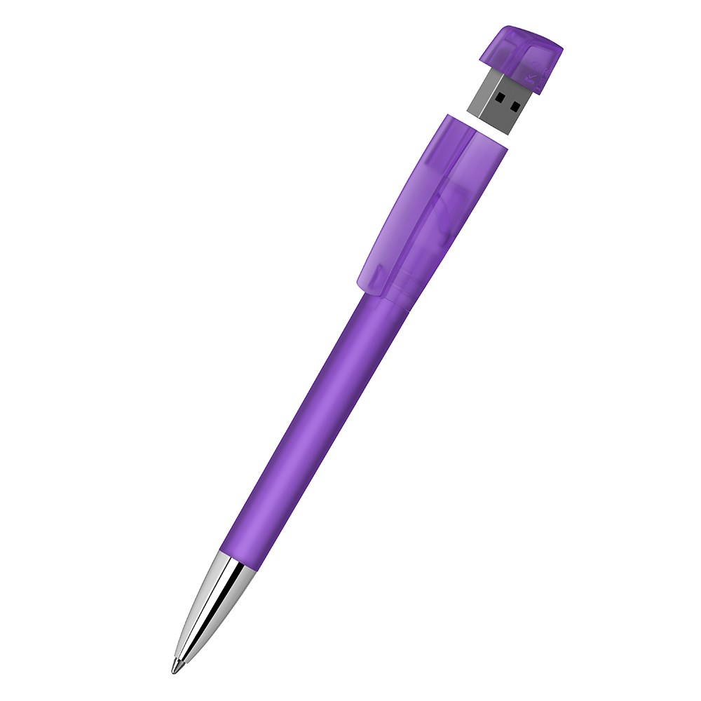 Klio-Eterna - Turnus softfrost Mn USB 2.0 - Drehkugelschreiber mit integriertem USB-Stick